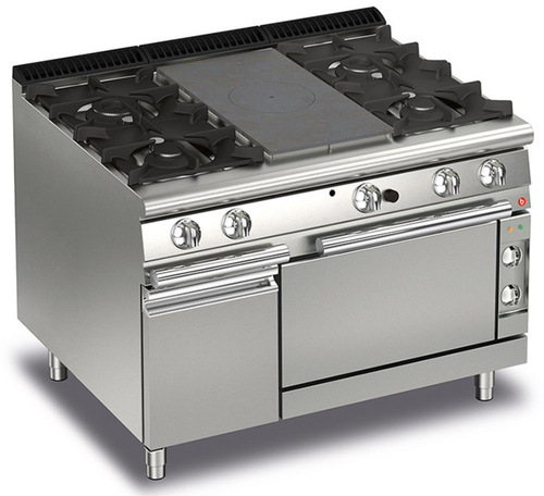 GAS SOLID TOP WITH OVEN Q70TPMF/GE1203